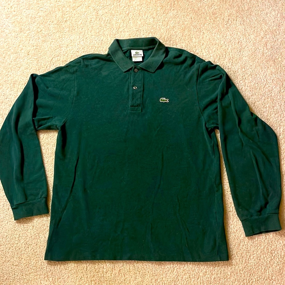 Lacoste Green long sleeve photo